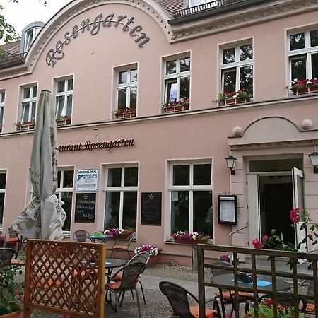Restaurant Rosengarten Neuruppin Exterior foto
